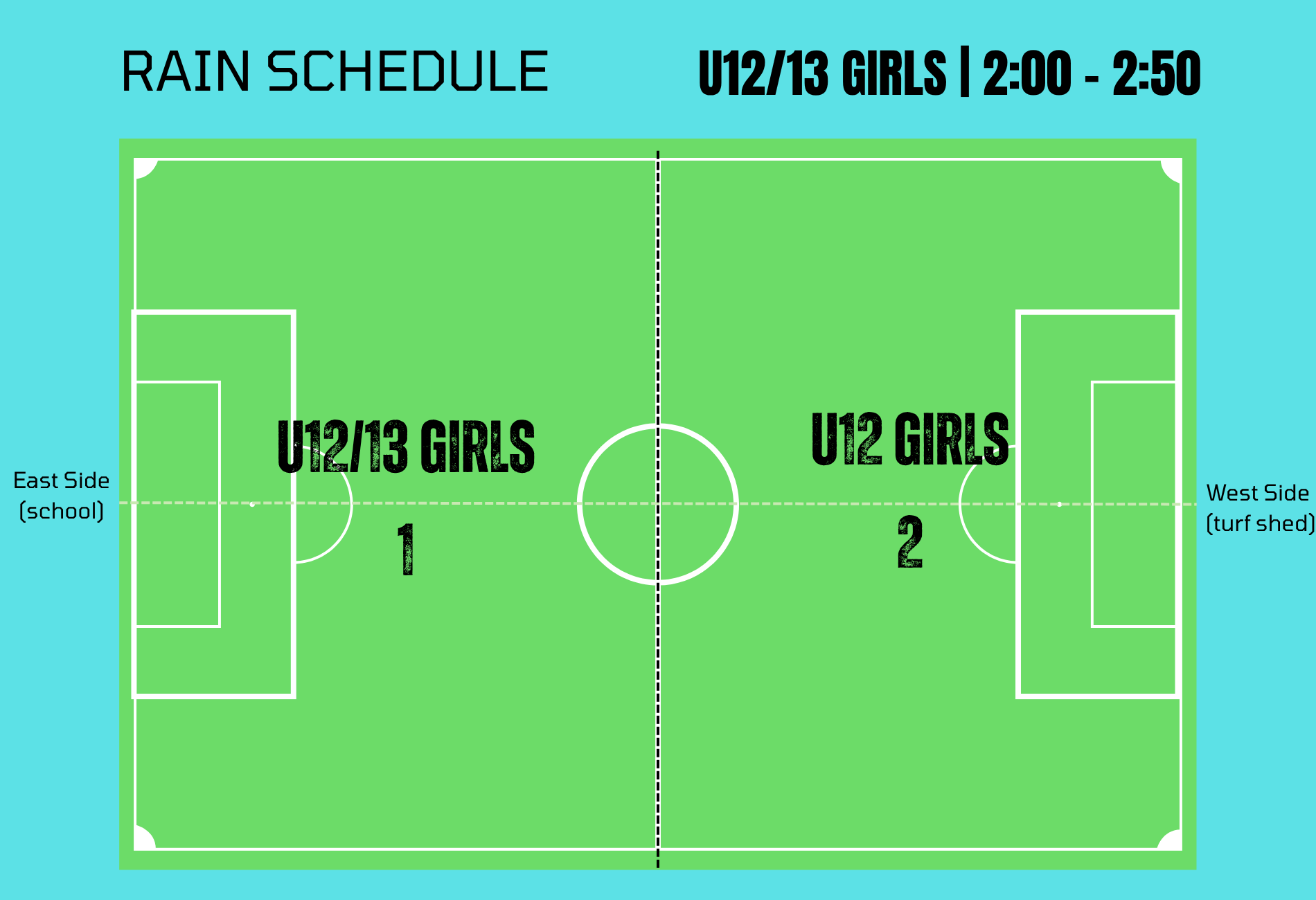U12_13 Girls - TURF